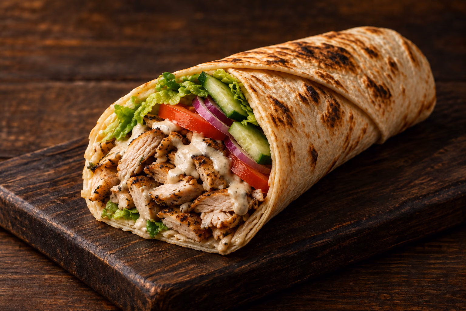 Chicken Shawarma Wrap